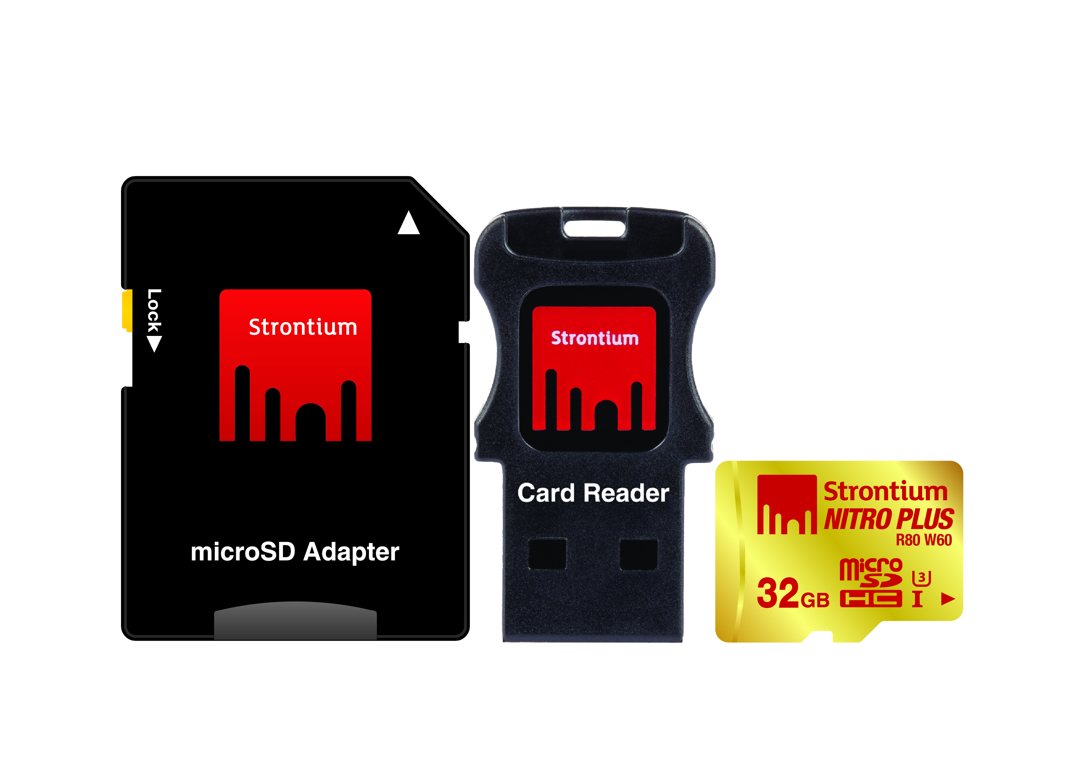 Strontium SRN64GSDU1 Nitro SD Speicherkarte 64GB UHS-1