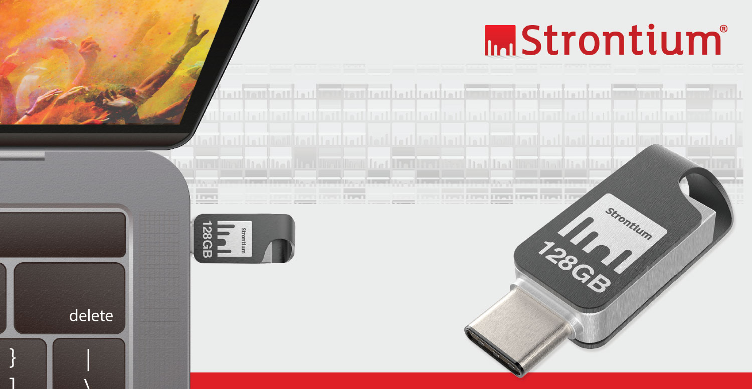 Strontium OTG Type-C USB-3.1 - 128 GB for Mac